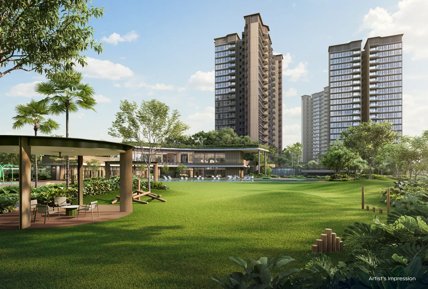 Thomson Reserve Grand Lawn & Pavilion — artist's impression