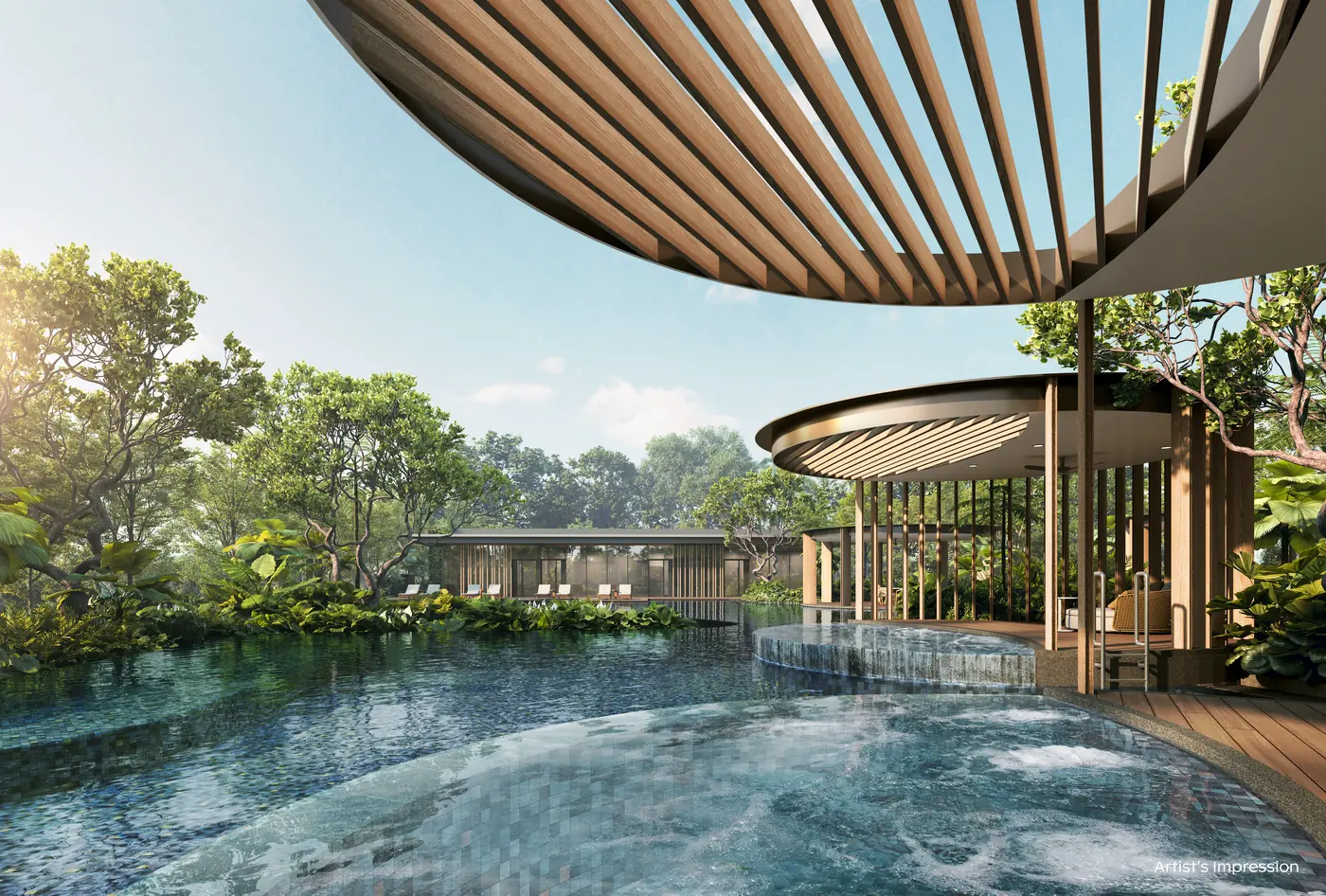 Thomson Reserve Hydro Spa Pool — artist's impression