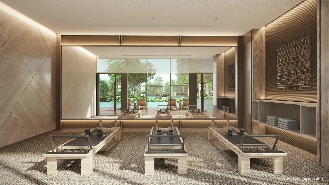Thomson Reserve Pilates Studio — artist's impression