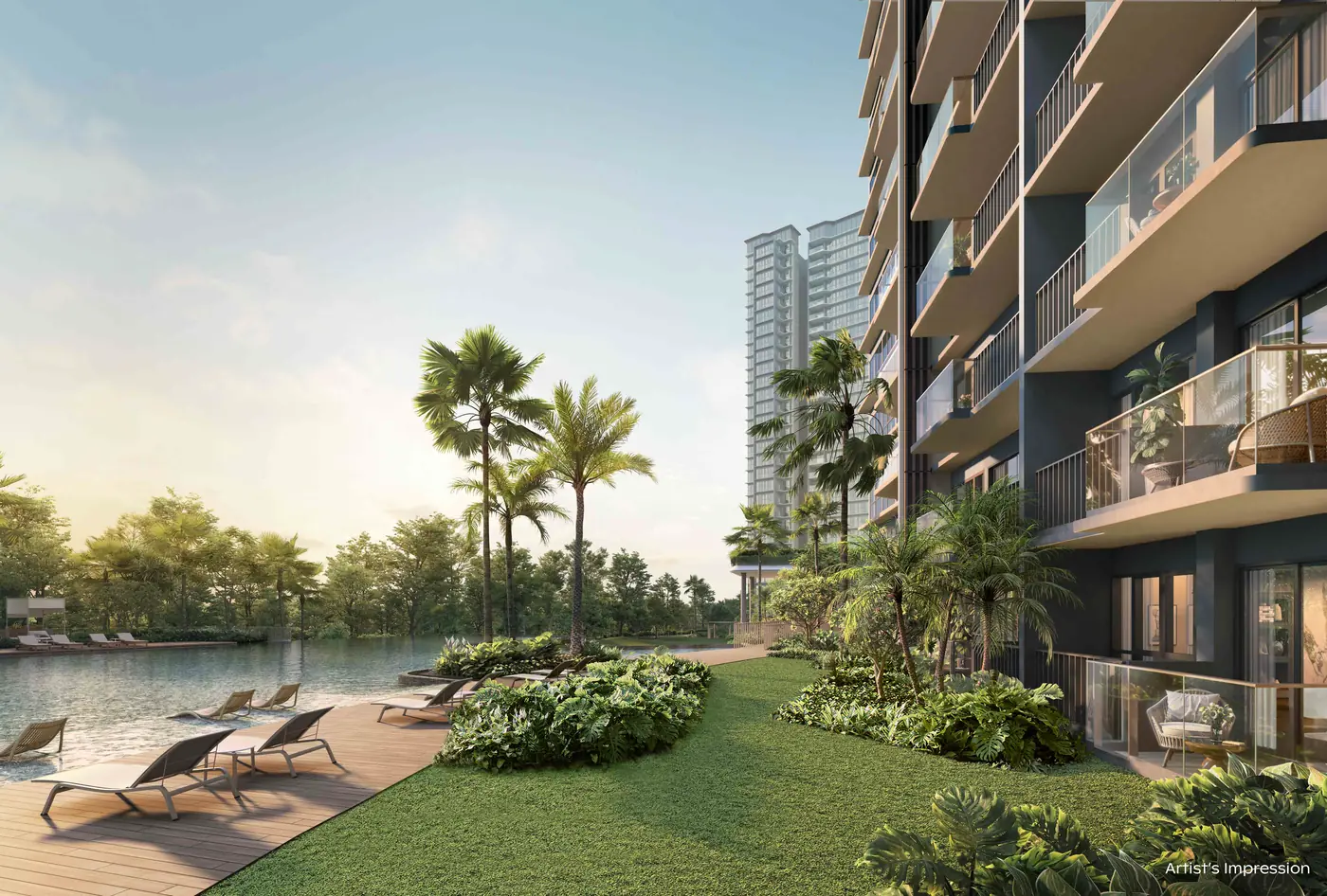 Thomson Reserve View Out — artist's impression
